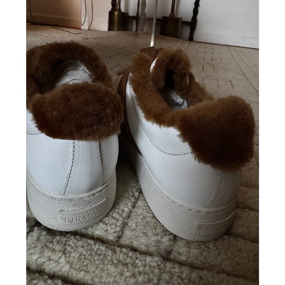 Alexandre Birman Clarita Sneaker Shearling Cognac - Picture 5 of 5